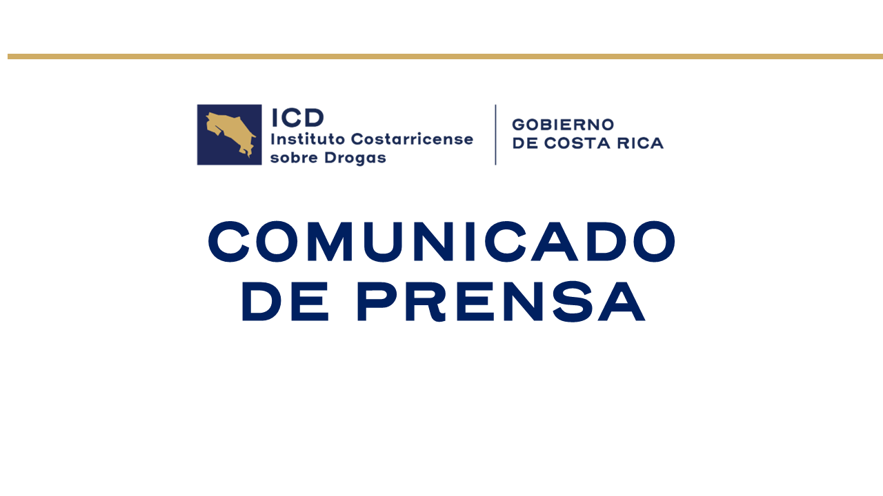 Instituto Costarricense sobre Drogas comparte evaluación de la Política Nacional de Drogas en Costa Rica