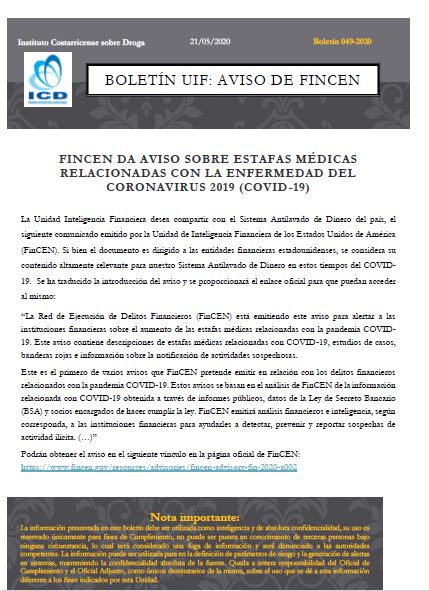 Boletín UIF 49-2020