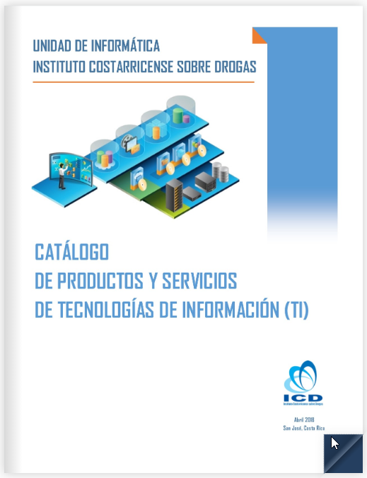 Portada Catálogo de Productos y Servicios de TI