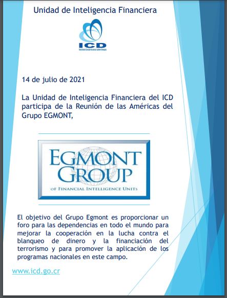 Anuncio: Participación de la reunión de las Américas del Grupo EGMONT