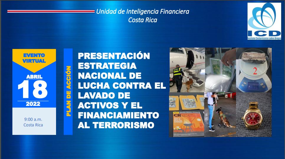 Portada de Presentación de la Estrategia Nacional de Lucha contra el Lavado de Activos y el Financiamiento al Terrorismo