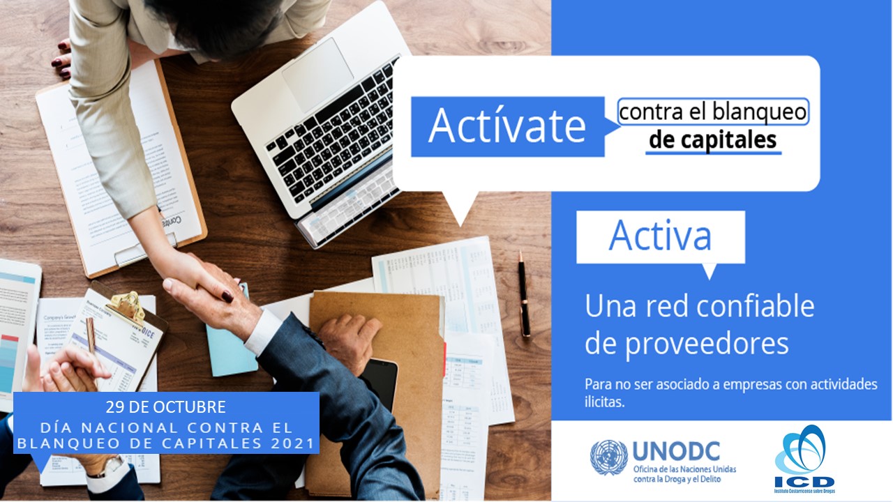 Campaña Actívate contra el blanqueo de capitales - UNODC-ICD