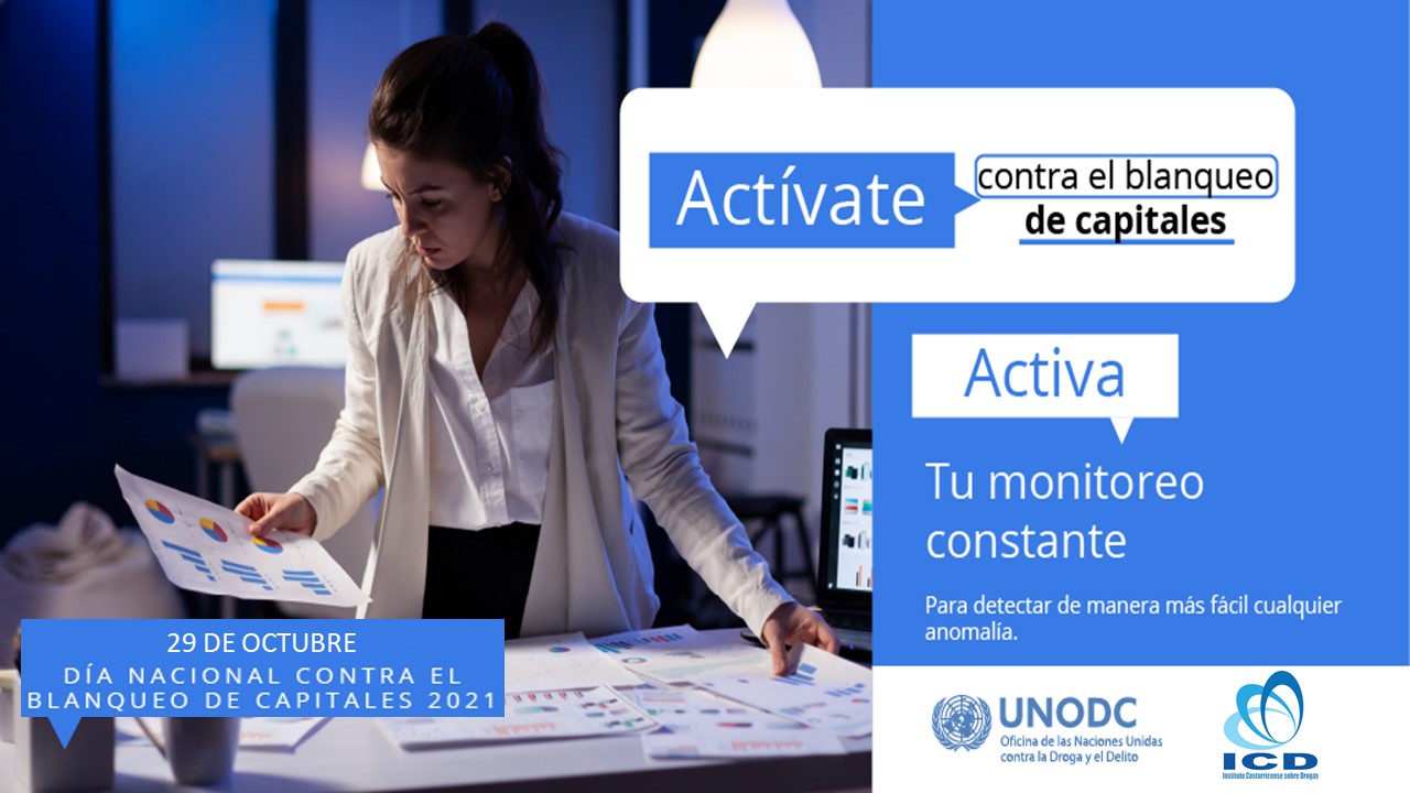 Campaña Actívate contra el blanqueo de capitales - UNODC-ICD - 3