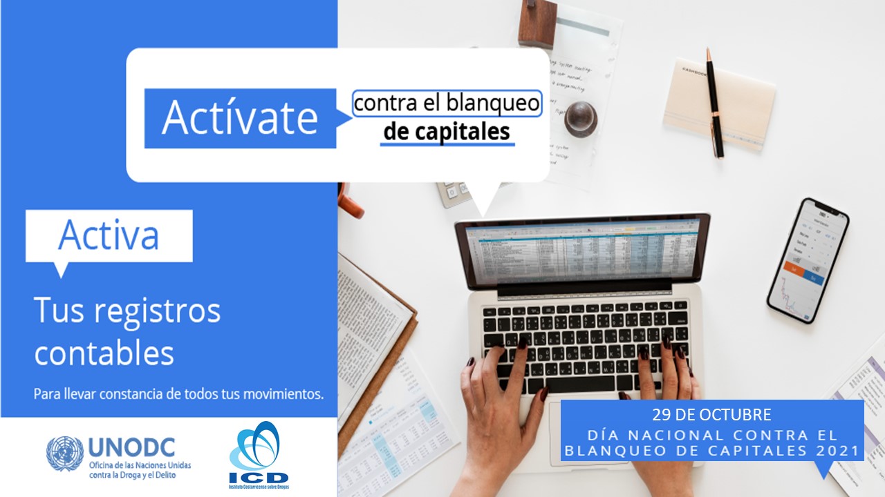 Campaña Actívate contra el blanqueo de capitales - UNODC-ICD - 2