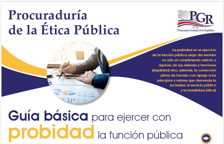 Guía Básica para ejercer con Probidad la función Públicala 