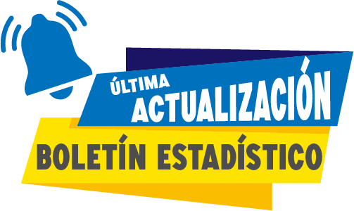 Imagen de aviso de la última actualización del Boletín Estadístico