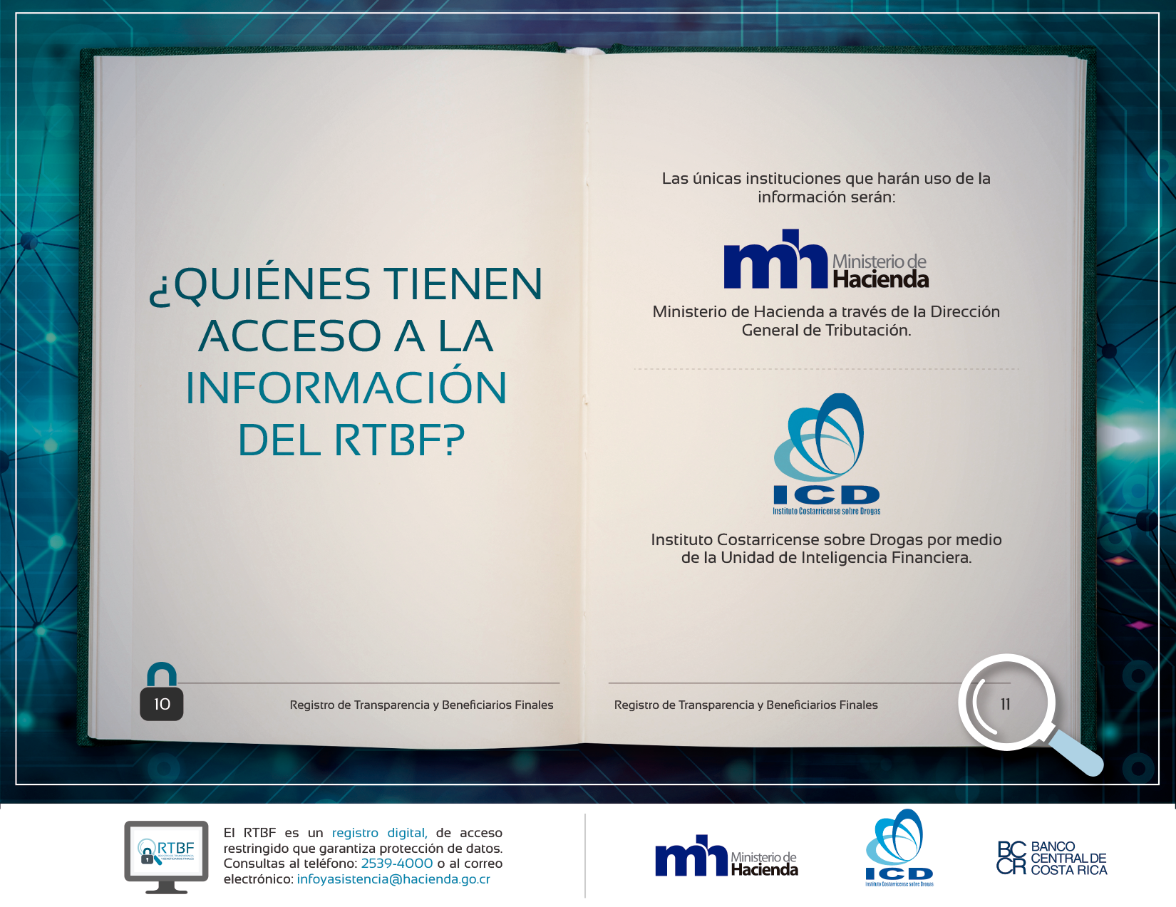 Portada ¿Quiénes tienen acceso a la información del RTBF?