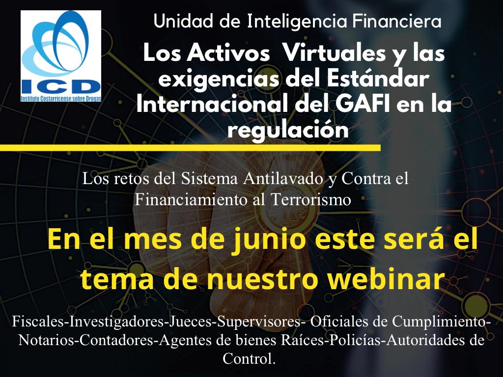 Comunicado:Webinar Los restos del Sistema Antilavado y Contra el Financiamiento al Terrorismo