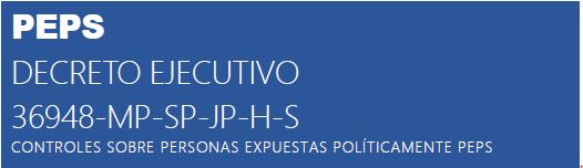 link a Decreto Ejecutivo 36948-MP-SP-JP-H-S