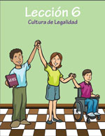 Dibujo portada, 3 personas con diferentes capacidades  tomadas de la mano.
